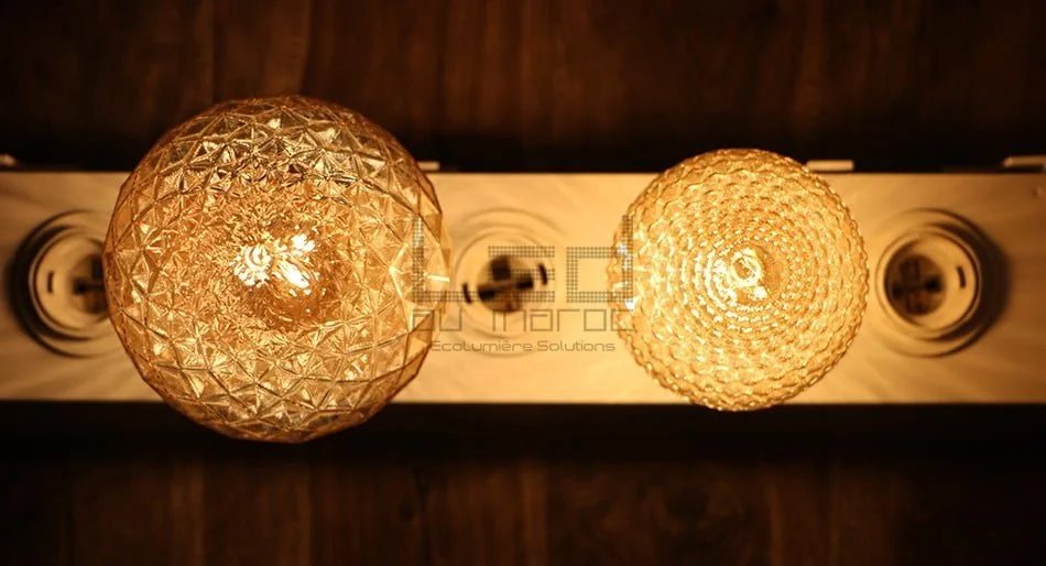 Led bulb G95 Strawberry Filament 4w Amber Dimmable - Image 8