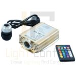 Generator Fiber Optic Led 16W RGB + Audio Effect RF