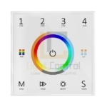 Led Controler DMX RGBW/CCT  RF 4ZONES TACTICLE RECESSED (T15) DIAMANTLED
