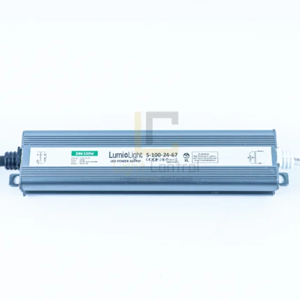 Transformateur LED 100W 24V LUMIOLIGHT IP67