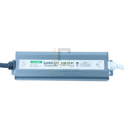 Transformateur LED 60W 12V LUMIOLIGHT IP67