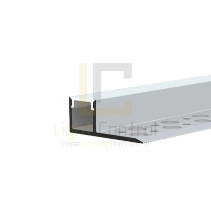LED Profile Aluminium for Plasterboard Surface-Mounted 13.8x28mm PL-PR024