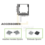 LED Profile Aluminium Exposed PR067 - Image 3