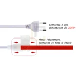 RUBAN 2835/120 LUMIOLIGHT 10CM/CUT 220V 5 CON - Image 8