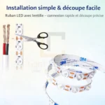 Ruban LED 2835/48 Beam Angle 160° IP20 24v 10m – Image 5