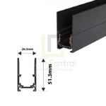 RAIL MAGNÉTIQUE APPARENT 2M / 3M – Image 2
