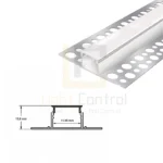 PROFILIGHT PLAQUE PLATRE ENCASTRER 13.8x11.95MM – Image 3