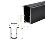 RAIL MAGNÉTIQUE ENCASTRE 2M / 3M – Image 2