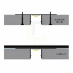 PROFILIGHT PLAQUE PLATRE ENCASTRER 13.8x11.95MM – Image 4